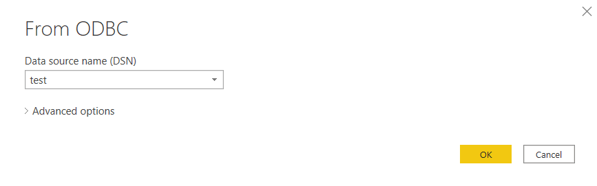 MongoDB to Power BI: Select DSN